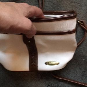 Liz Claiborne purse with brown shoulder strap